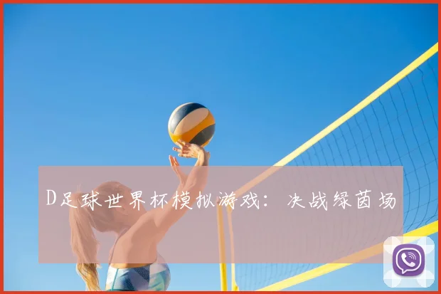 D足球世界杯模拟游戏:决战绿茵场