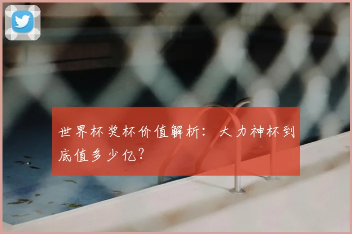 世界杯奖杯价值解析：大力神杯到底值多少亿？